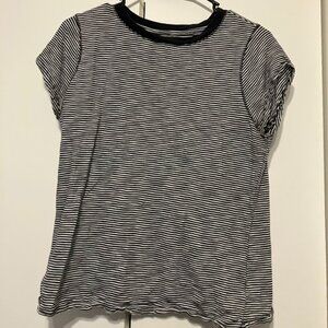 Universal Thread essentials crewneck pinstripe t-shirt